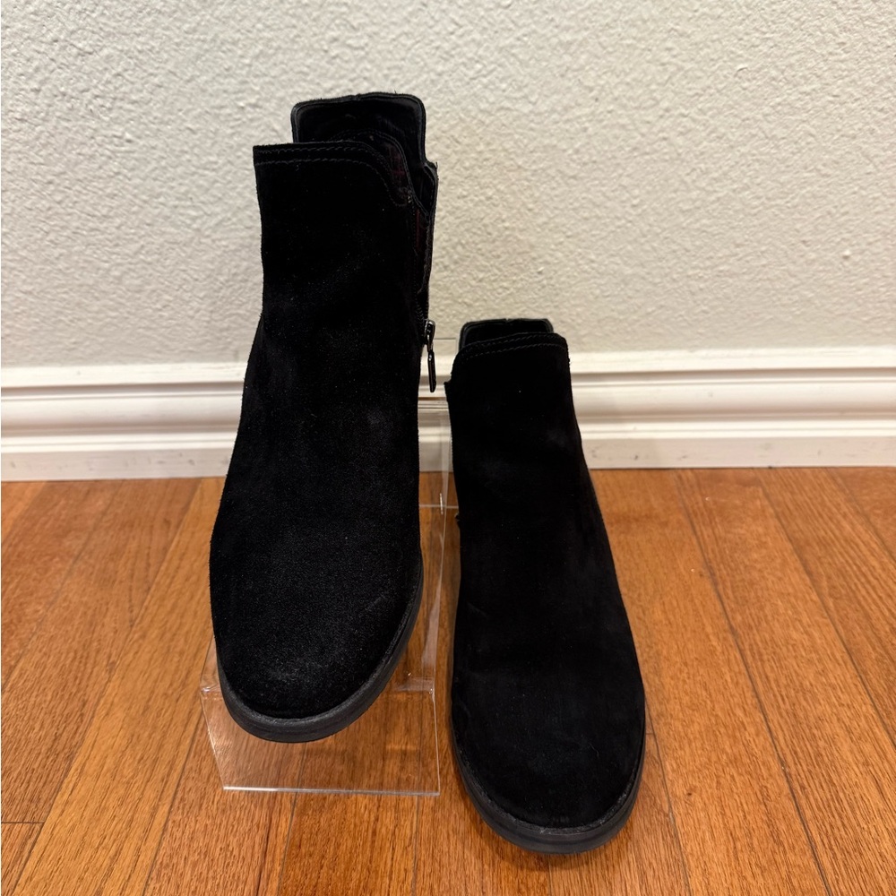 Black Suede Ankle Boots